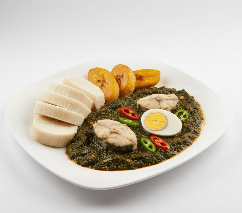 Ampesie and Palava Sauce