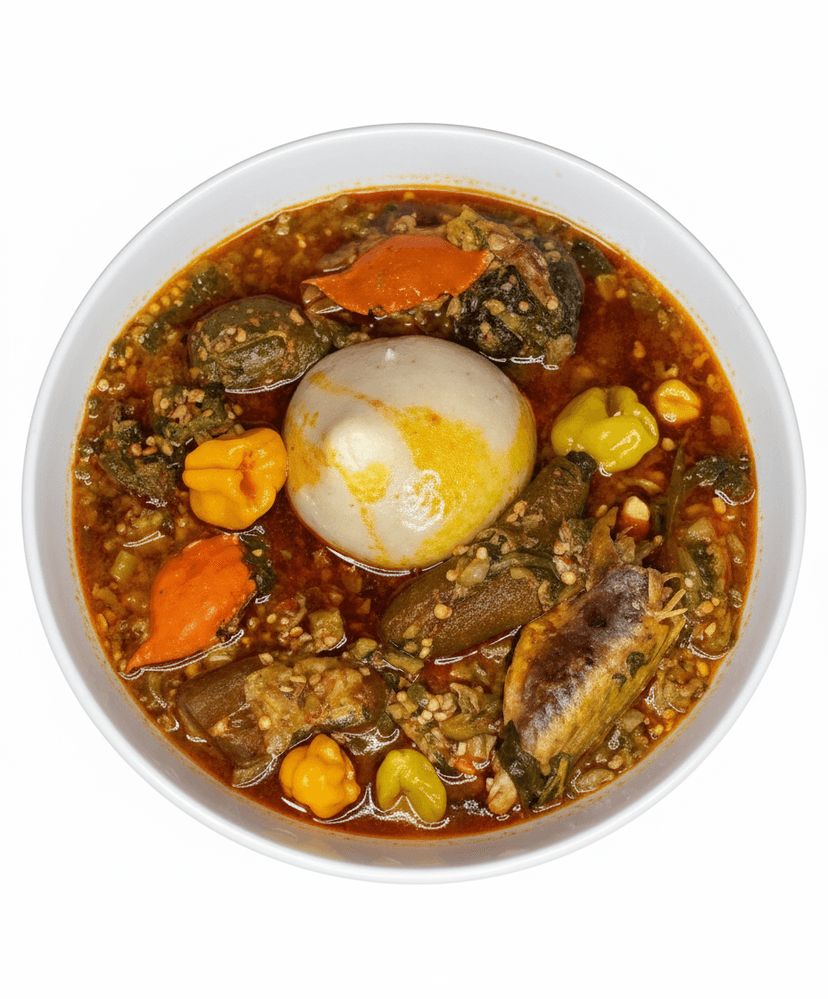 Banku and Okro