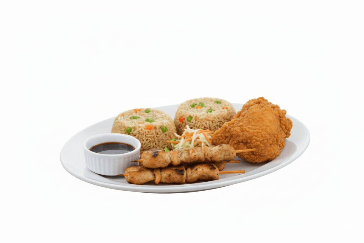 Fried Rice and Chicken — crowd favourite